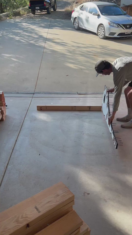 4ft wide mini mini flat pack (free shipping)